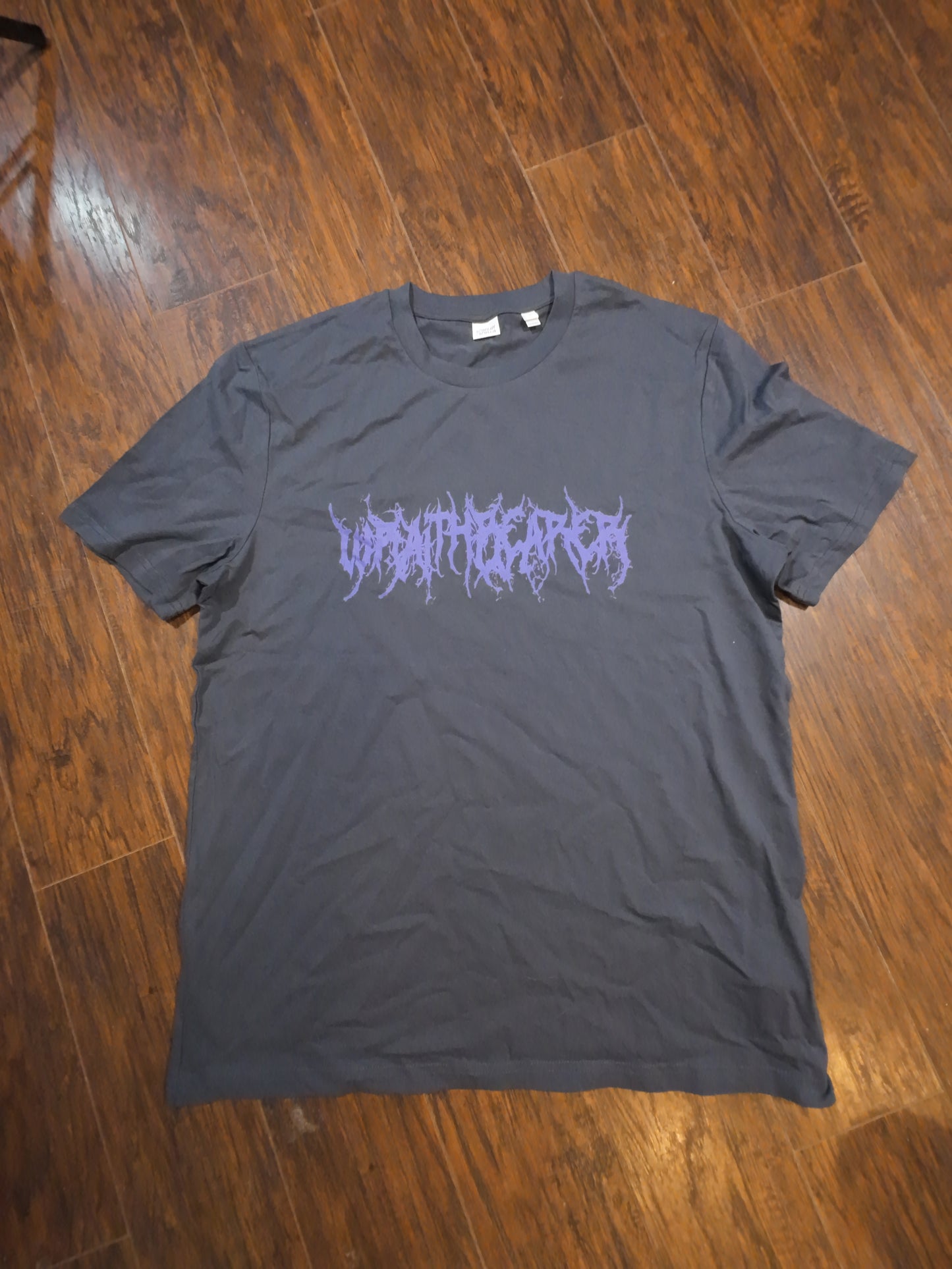 Anrthacite with Purple Logo - Large