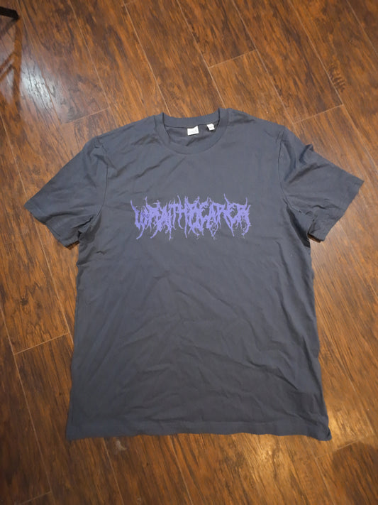 Anrthacite with Purple Logo - Large